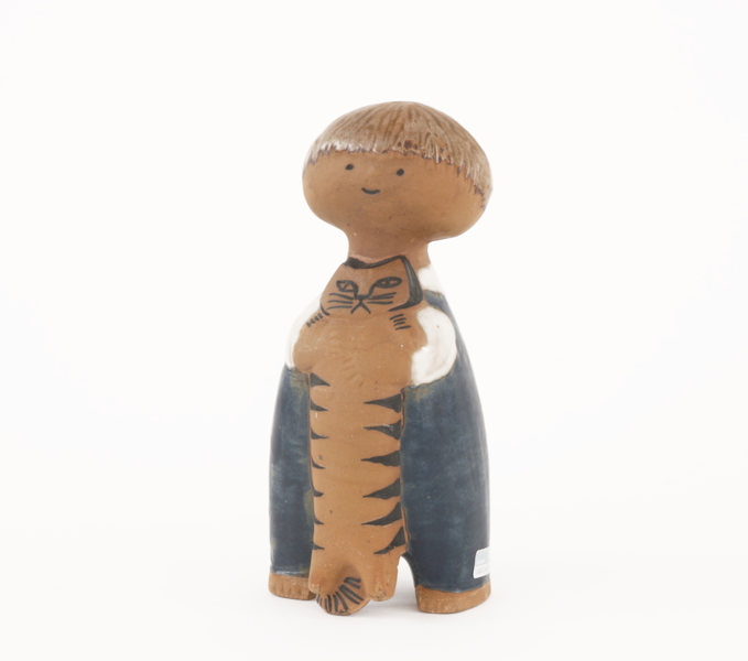 Figurin, "Pelle", Lisa Larson för Gustavsberg