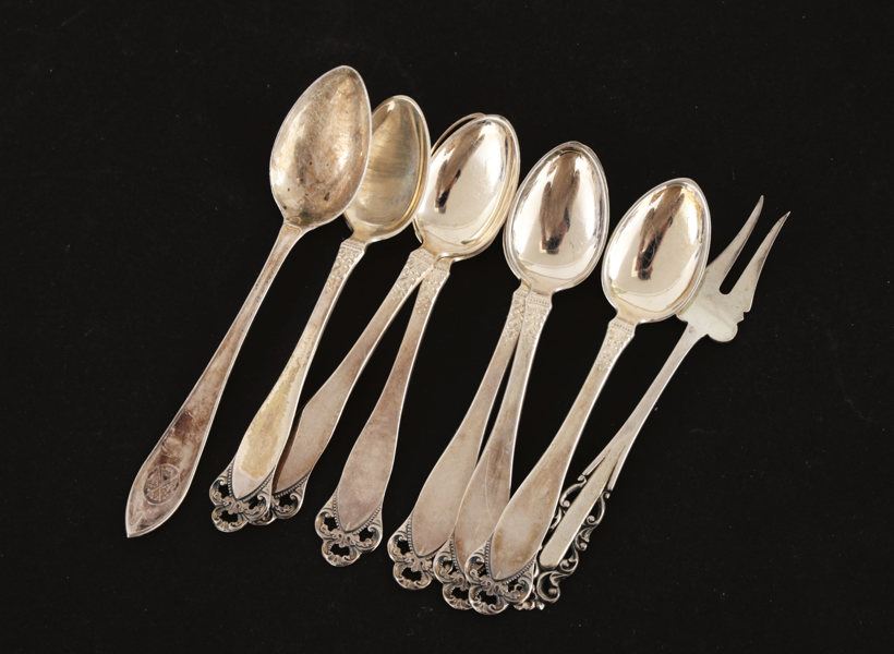 Silver 8 delar