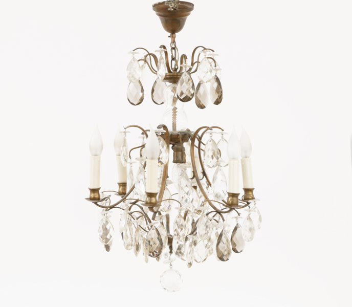 Ljuskrona, barockstil, 1900-talets andra hälft