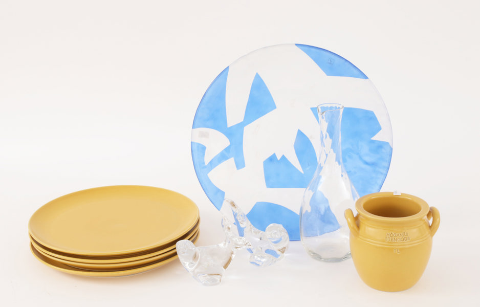 Parti glas och keramik