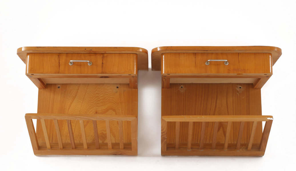 Nattduksbord ett par, 1940-tal