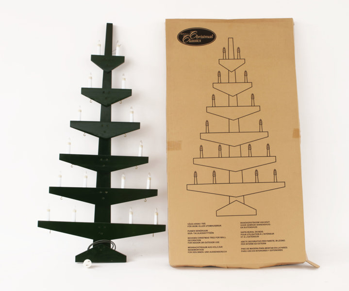 Vägg-gran med belysning, Christmas Classics