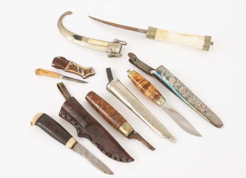 Knivar med slida 5st