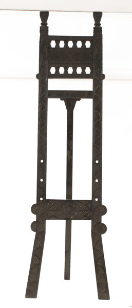 Målarstaffli, omkring år 1900