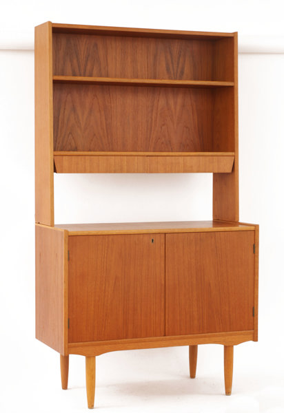 Bokhylla, 1950/60-tal