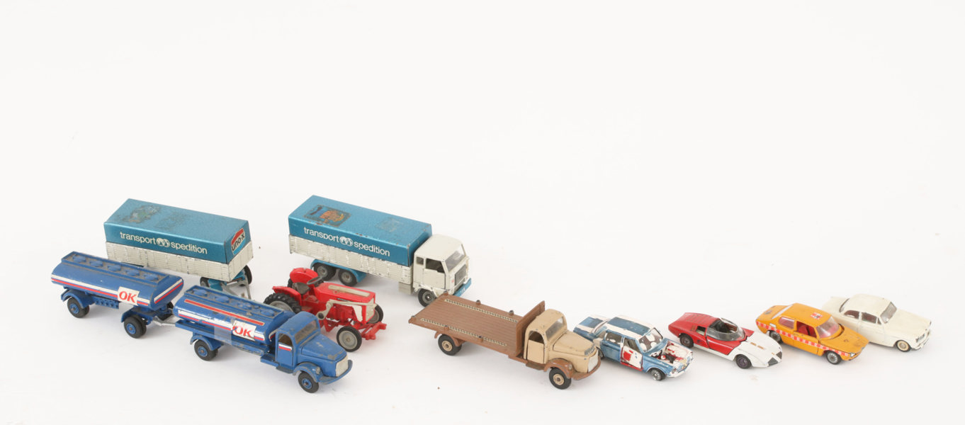 Leksaker 8 delar, Tekno samt Wilmer, Danmark