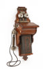 Väggtelefon, LM Ericsson, Stockholm, daterad 1913