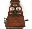 Väggtelefon, LM Ericsson, Stockholm, daterad 1913