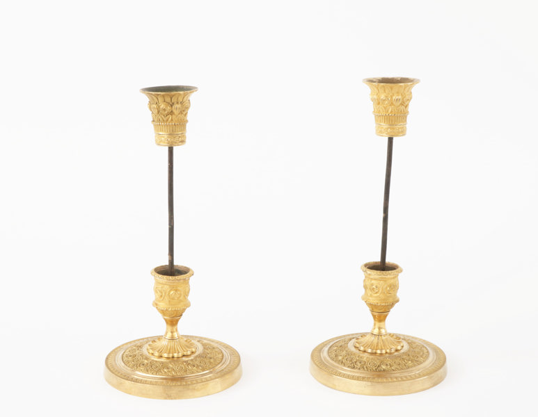 Ljusstakar ett par, empire, Frankrike, 1800-talets början