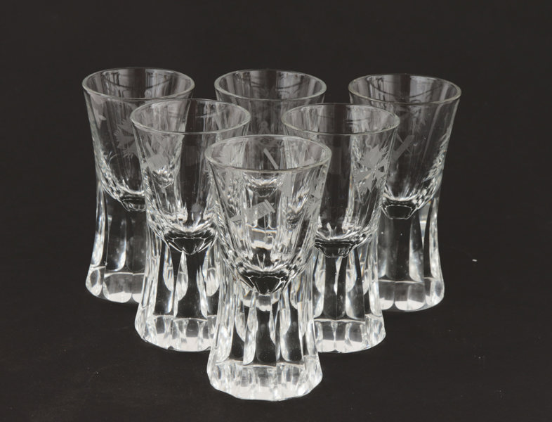 Frimurarglas 6st, 1900-tal