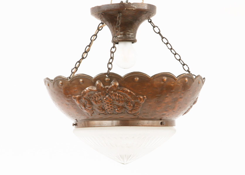 Taklampa, jugend, 1900-talets början