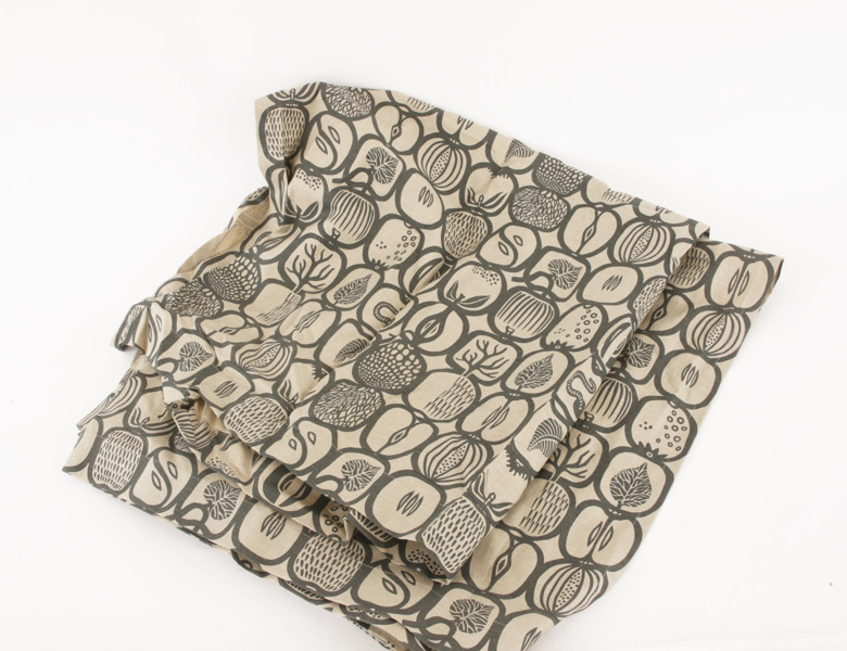 Gardiner ett par, "Fruktlåda", Stig Lindberg