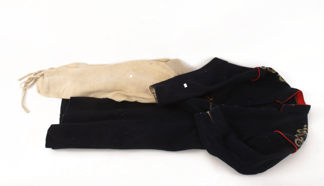 Dräktdelar för man 2st, Leksand, 18/1900-tal