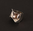 Ring i sterlingsilver, "Carina", Björn Weckström för Lapponia, Finland