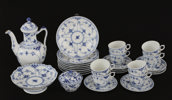 Kaffeservis, "Musselmalet", Royal Copenhagen