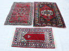 Handknutna mattor 3st, orientaliska