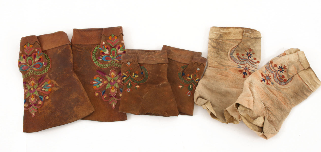 Dräkthandskar 3 par, 18/1900-tal