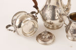 Kaffeservis 3 delar, sterlingsilver, Gorham, USA, 1900-talets första del