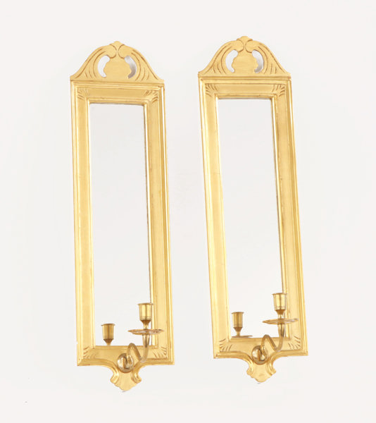 Spegellampetter ett par, "Regnaholm", IKEA:s 1700-tals serie