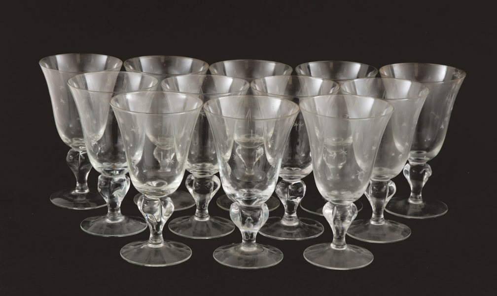 Vinglas 12st, "Vintergatan", 1900-talets första hälft