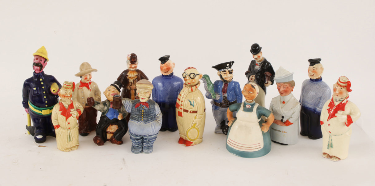 Brännvinsflaskor 14st