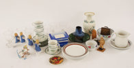 Parti glas och keramik, m.m.