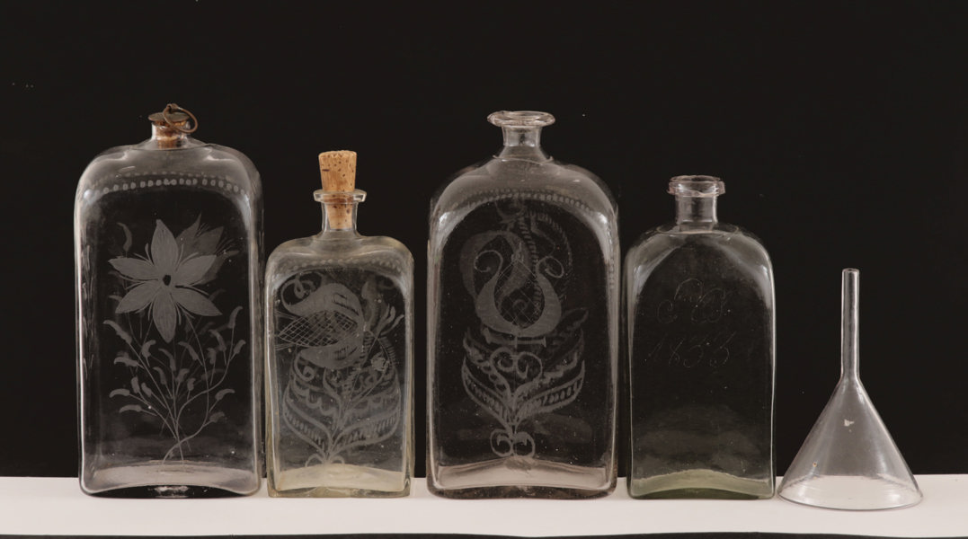 Glas 5 delar, 1800-tal