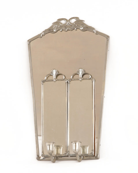 Spegel med lampetter ett par, 1900-talets första hälft