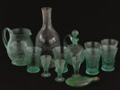 Glas 12 delar, bl.a. Stockholms Glasbruk