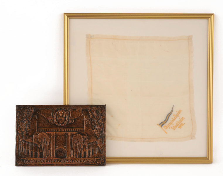 Kuriosa 2 delar, rörande Olympiska Spelen i Stockholm 1912