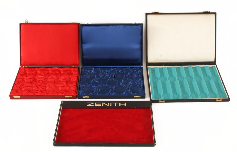 Klocketuier 4st, bl.a. Zenith