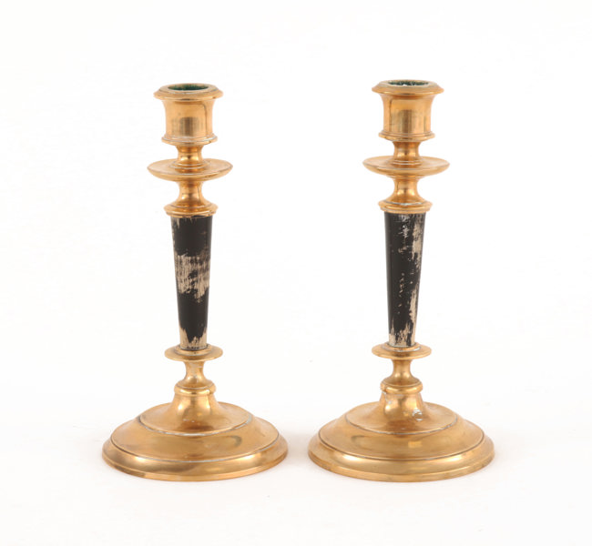 Ljusstakar ett par, Skultuna, no.76