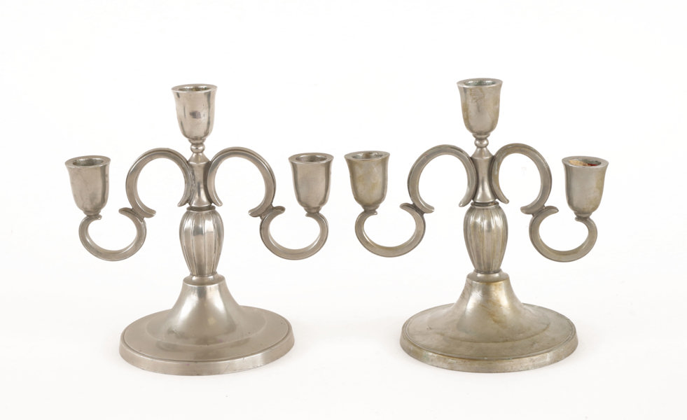 Kandelabrar ett par, GAB, Stockholm, 1933