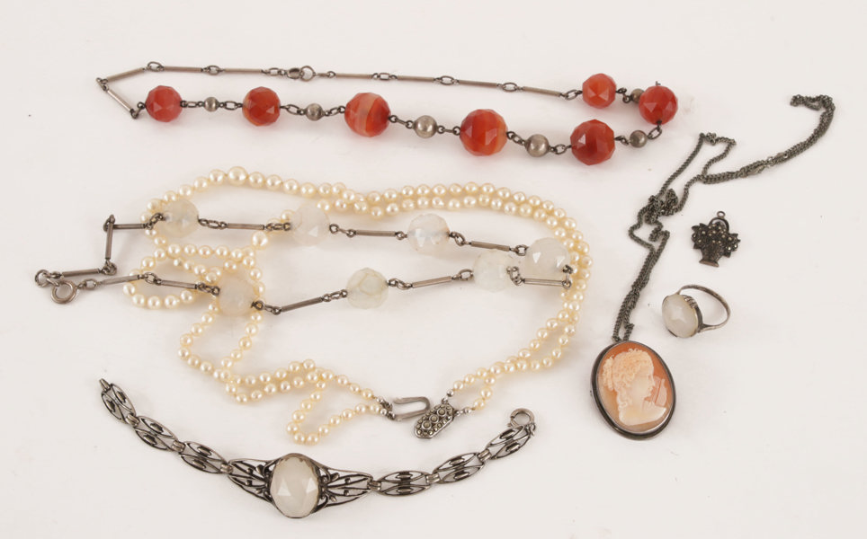 Silversmycken 7 delar