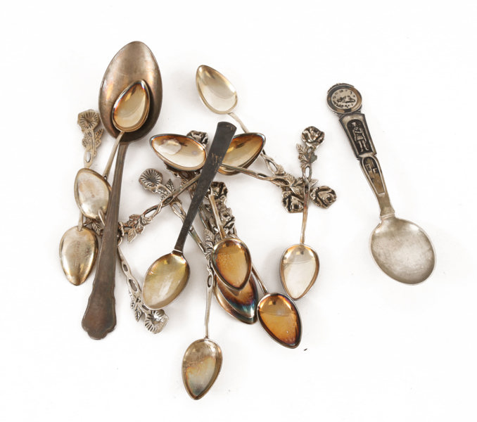 Parti skedar i silver