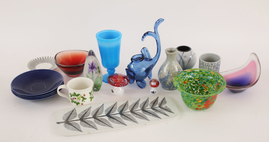 Parti glas och keramik