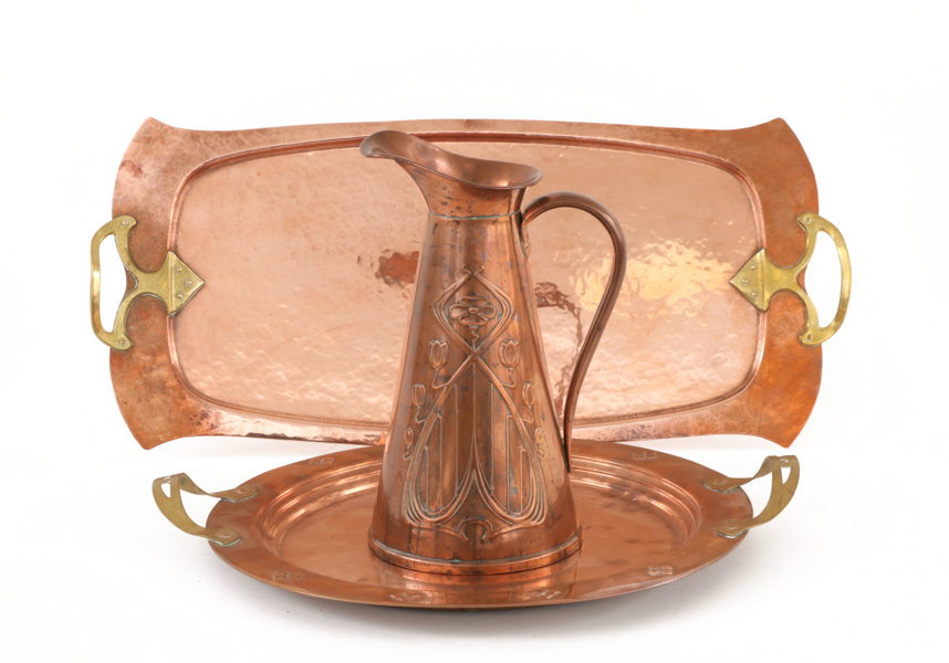 Koppar 3 delar, jugend, 1900-talets början