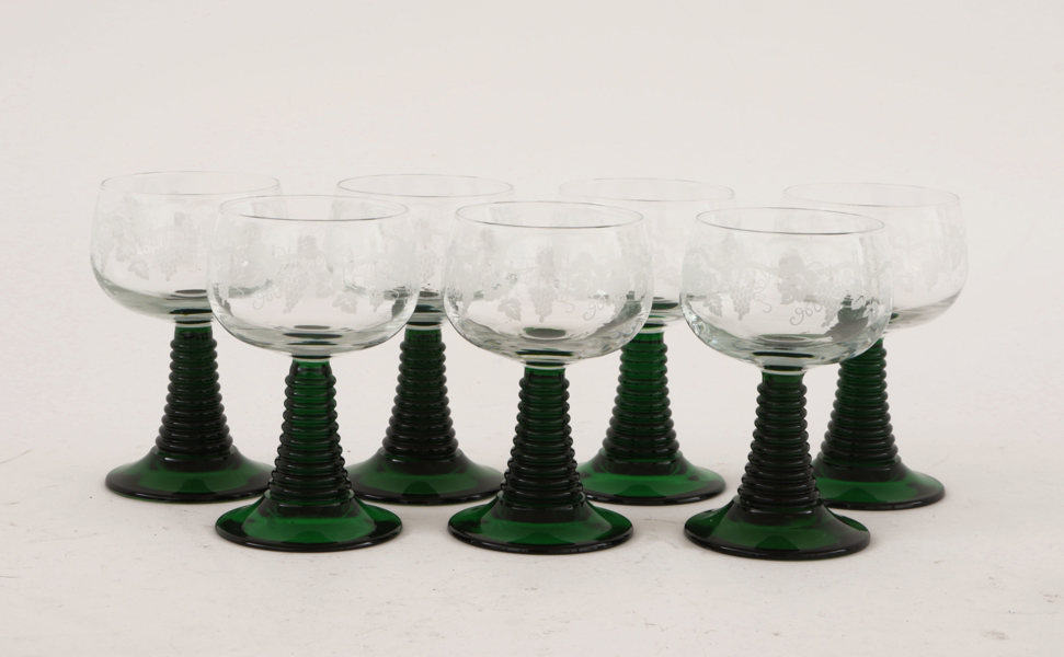 Vinglas 7st, remmarmodell