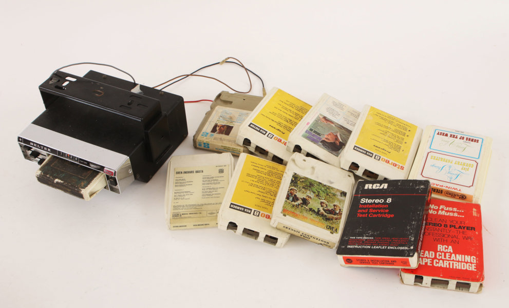 Stereo 8 med kasetter, Bellteck modell CS-86