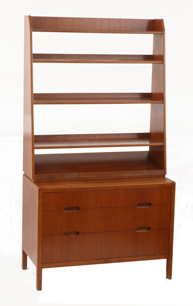 Bokhylla, Förenade Möbelfabrikerna, Linköping, 1950-tal