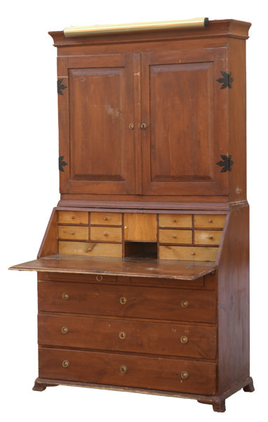 Skrivskåp, 1800-talets första hälft