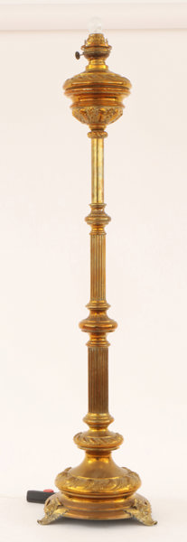 Golvlampa, omkring år 1900