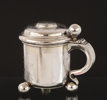 Dryckeskanna i silver, C.G.Hallberg, 1894