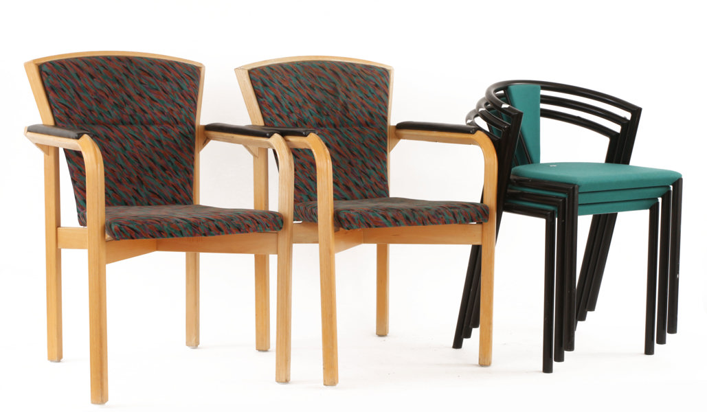 Karmstolar 3+2, 1900-talets slut