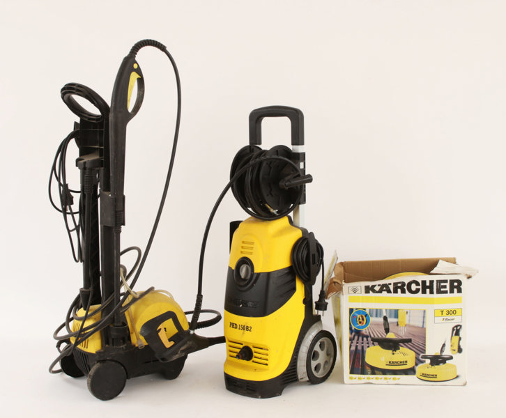 Högtryckstvättar 2st, Kärcher 490 samt Parkside PHD450