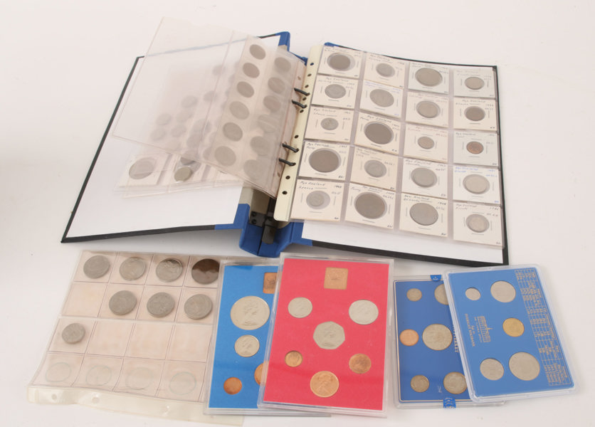 Parti mynt och myntkasetter