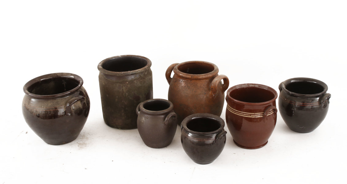 Syltkrukor 7st, bl.a. Höganäs