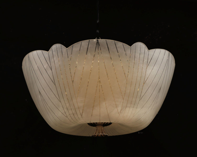 Taklampa, Orrefors, 1940-tal