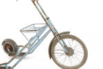 Trehjulig sparkcykel, omkring 1900-talets mitt