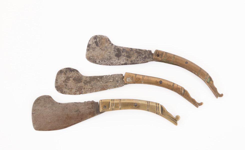 Gästabudsknivar 3st, 17/1800-tal